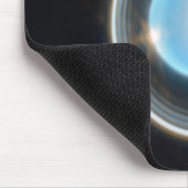 Tapis De Souris Uranus planétaire avec anneaux Image JWST (Coin)