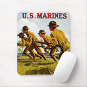 Tapis De Souris US Marines ~ Soldats de la Mer (Avec souris)