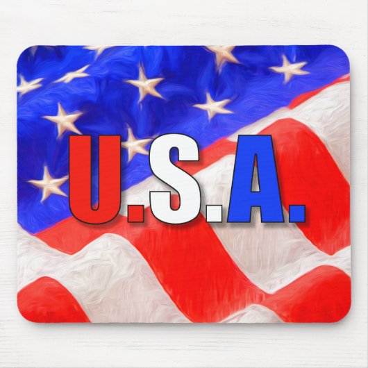 TAPIS DE SOURIS USA (Devant)