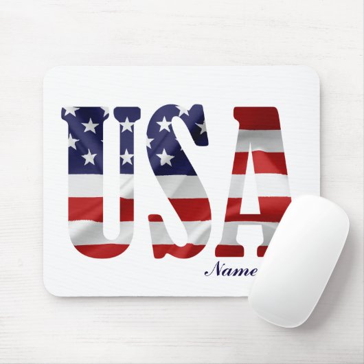 TAPIS DE SOURIS USA (Avec souris)