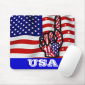 TAPIS DE SOURIS USA ! (Avec souris)