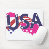 TAPIS DE SOURIS USA (Avec souris)
