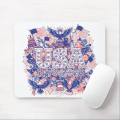 TAPIS DE SOURIS USA 1776-2026 (Avec souris)