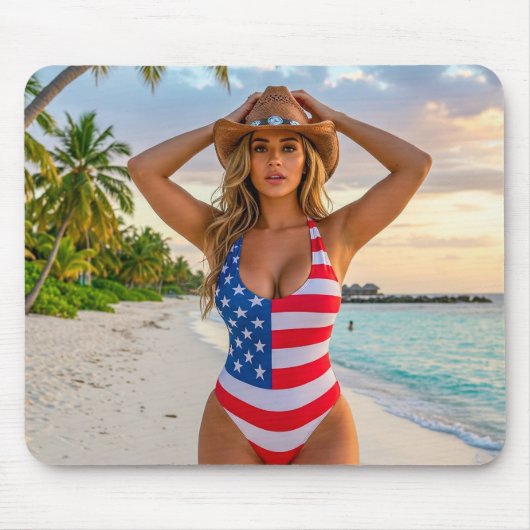 Tapis De Souris USA Dream Girl 1 (Devant)