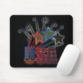 Tapis De Souris USA Fiers (Avec souris)