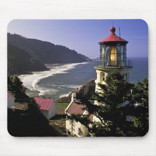 Tapis De Souris USA, Oregon, Florence. Phare de Heceta Head (Devant)