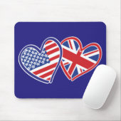 Tapis De Souris USA—Royaume-Uni (Avec souris)