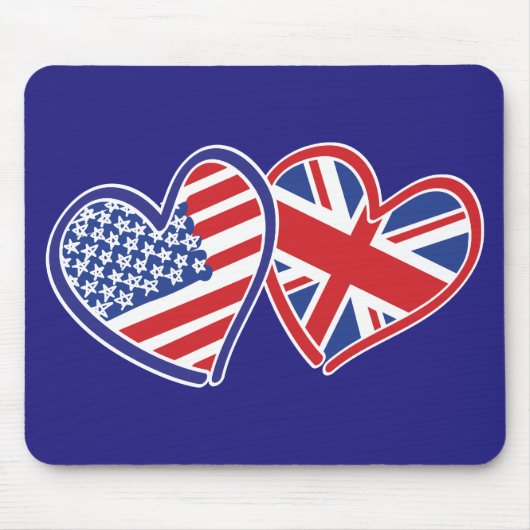 Tapis De Souris USA—Royaume-Uni (Devant)