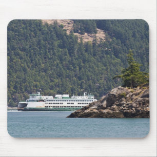 Tapis De Souris USA, WA.Ferries de l'État de Washington
