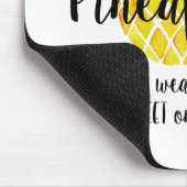 Tapis De Souris Usage grand de support d'aquarelle d'ananas une (Coin)