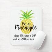Tapis De Souris Usage grand de support d'aquarelle d'ananas une (Avec souris)