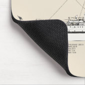 Tapis De Souris USCG Cutter Modoc wpg-46 - SBD (Coin)