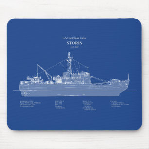 Tapis De Souris USCG Cutter Storis wmec-38 - ABD