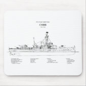 Tapis De Souris USCGC Cobb wpg-181 - BD (Devant)