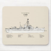 Tapis De Souris USCGC Cobb wpg-181 - SBD (Devant)