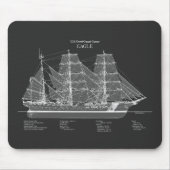 Tapis De Souris USCGC Eagle wix-327 - PD (Devant)