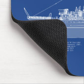 Tapis De Souris USCGC Escanaba wpc-77 - ABD (Coin)