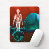 Tapis De Souris Usine de cyborg (Avec souris)
