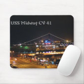 Tapis De Souris USS CV41 intermédiaire (Avec souris)