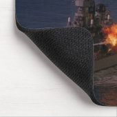 Tapis De Souris USS Wisconsin (BB-64) (Coin)