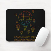 Tapis De Souris Utah Hot Air Balloon Palooza Apparel (Avec souris)