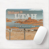 Tapis De Souris Utah Life Eleved (Avec souris)