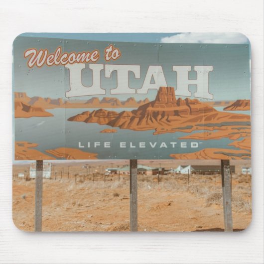 Tapis De Souris Utah Life Eleved (Devant)