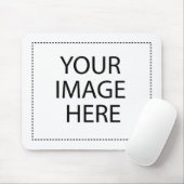 Tapis De Souris Utiliser votre image ou logo (Avec souris)