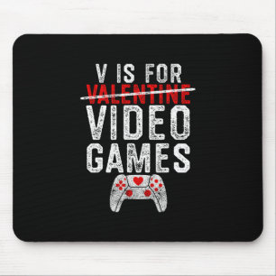 Tapis De Souris V est pour la Saint-Valentin jeux vidéo Gamer Homm