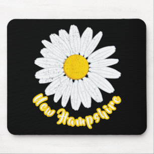 Tapis De Souris Vacances à New Hampshire Fleurs Prairie Pétales de