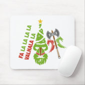 Tapis De Souris Vacances de Noël de Viking le Valhöll (Avec souris)