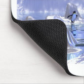 Tapis De Souris vacances de pingouin de l'art 3d (Coin)