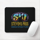 Tapis De Souris Vacances de ski à Stevens P Washington (Avec souris)