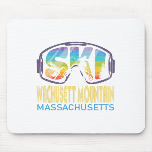 Tapis De Souris Vacances de ski à Wachusett Mountain Machusetts