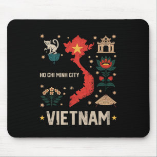 Tapis De Souris Vacances en famille à Hô Chi Minh-Ville au Vietnam