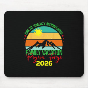 Tapis De Souris Vacances en famille à Pigeon Forge dans les Grande