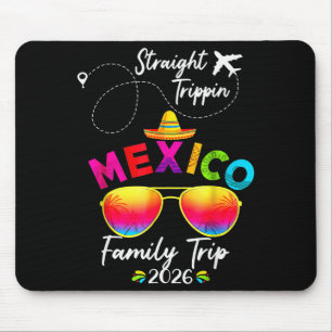 Tapis De Souris Vacances en famille au Mexique à Cancun 2026 aller