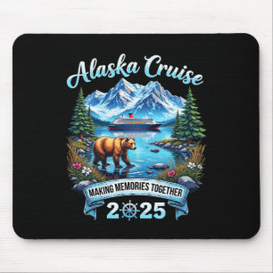 Tapis De Souris Vacances en famille en Alaska 2025 Croisière en Al