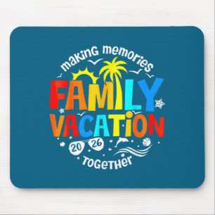 Tapis De Souris Vacances en famille plage tenue de famille ambianc