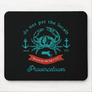 Tapis De Souris Vacances Pêche Crabe Provincetown Cape Cod M Souve