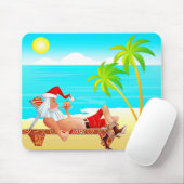 Tapis De Souris vacances santa claus (Avec souris)