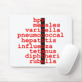 Tapis De Souris vaccinate mouse pad (Avec souris)