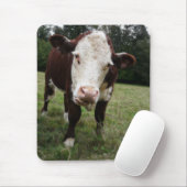 Tapis De Souris Vache collant la langue (Avec souris)