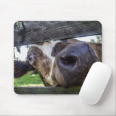 Tapis De Souris Vache curieuse (Avec souris)