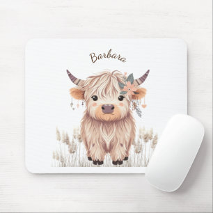 Tapis De Souris Vache des Hautes Terres