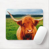 Tapis De Souris Vache des montagnes (Avec souris)