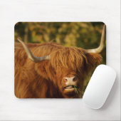 Tapis De Souris Vache écossaise des Highlands (Avec souris)