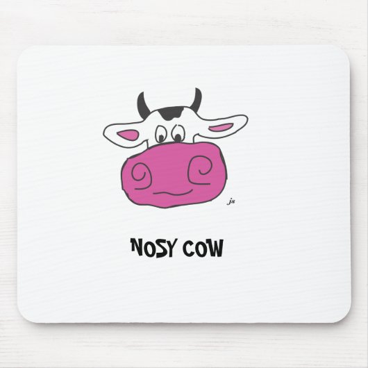 TAPIS DE SOURIS VACHE FOUINEUSE (Devant)