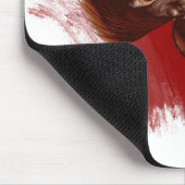 Tapis De Souris Vache longhorne du Texas (Coin)