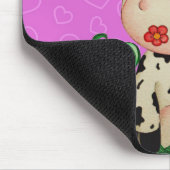 Tapis De Souris Vache mignonne Mousepad personnalisable à bébé (Coin)